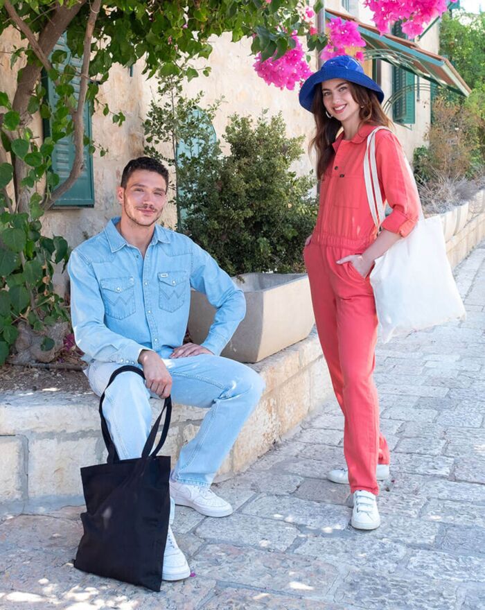 Guildford Cotton Shopper/Tote Shoulder Bag Thumbnail