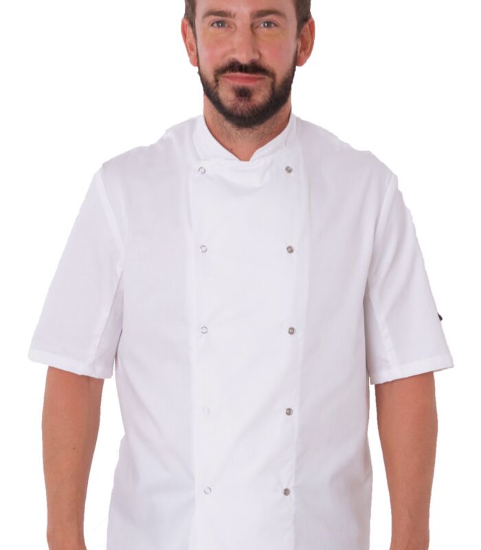 Short Sleeve Chef's Jacket Thumbnail