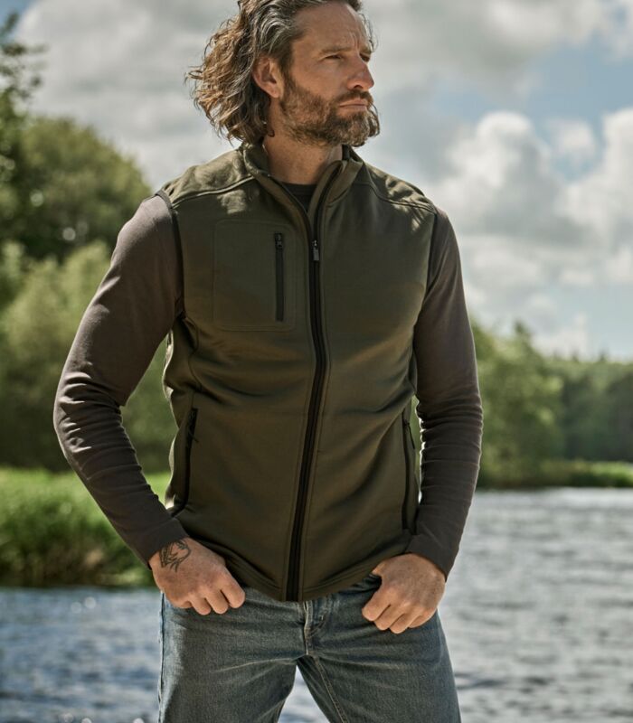 Men's Stretch Fleece Bodywarmer Thumbnail