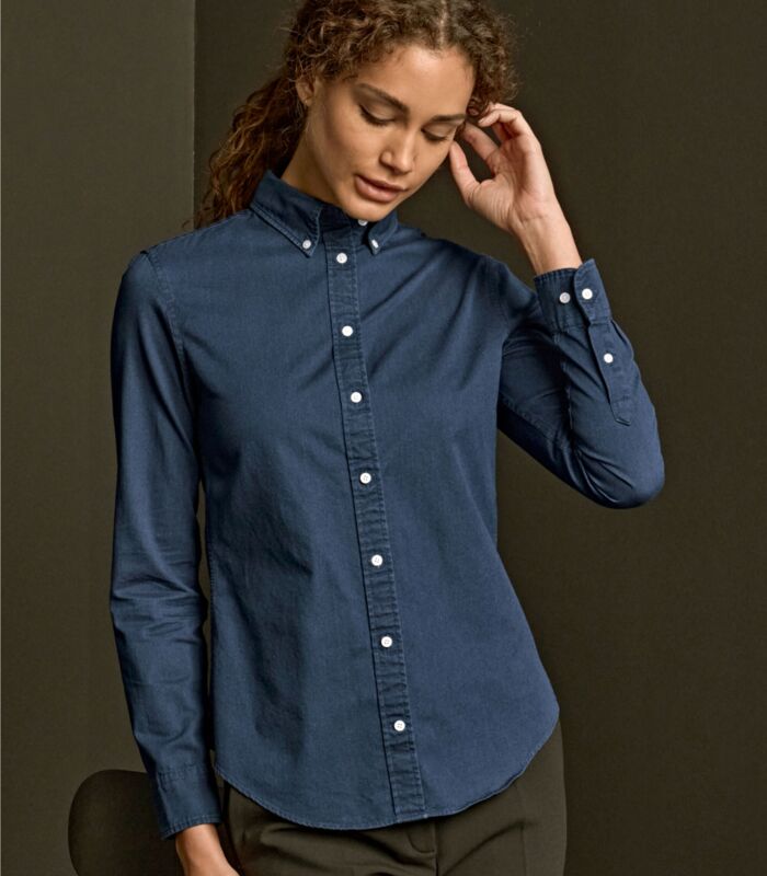 Ladies' Casual Twill Shirt Thumbnail
