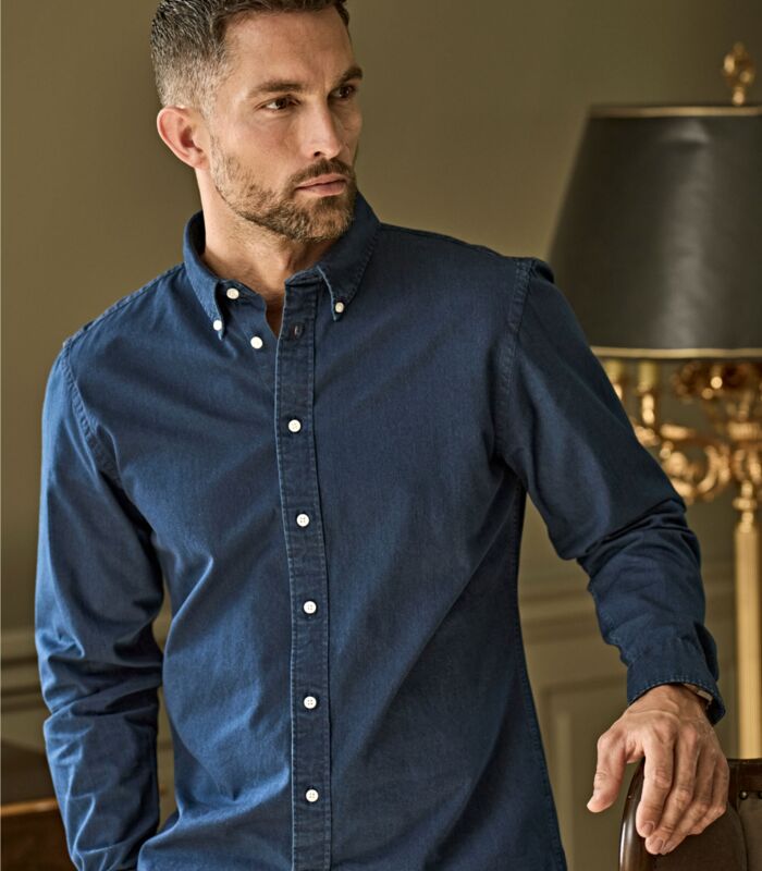 Men's Casual Twill Shirt Thumbnail