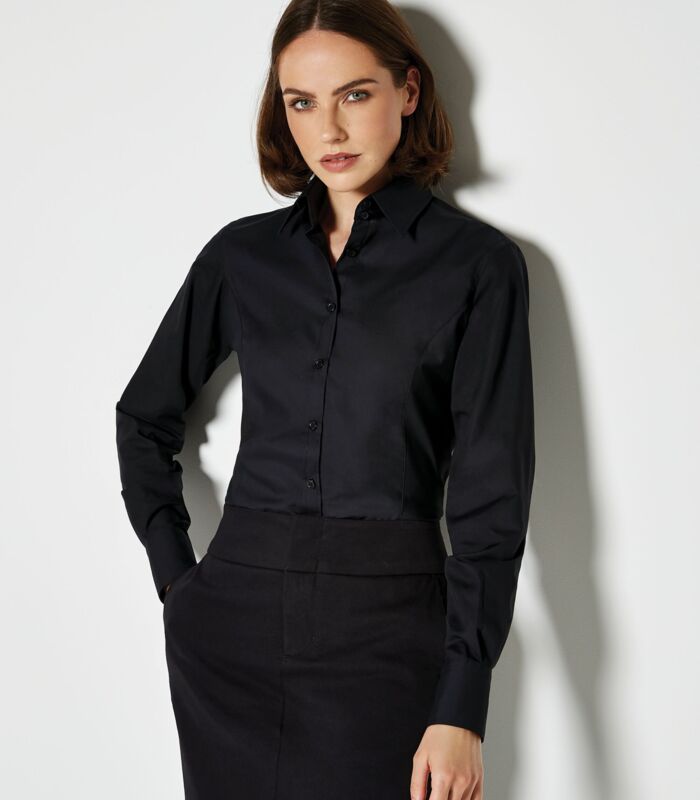 Tailored Fit Long Sleeve Business Shirt Thumbnail