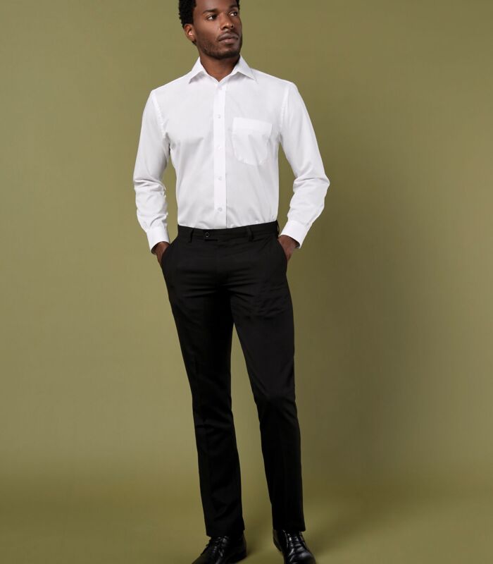 Classic Fit Long Sleeve Business Shirt Thumbnail