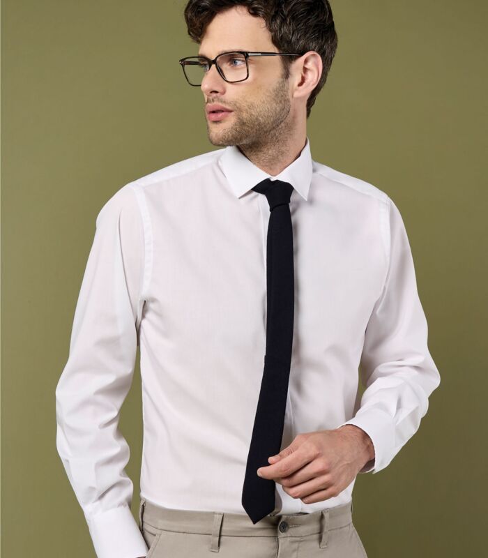 Tailored Fit Long Sleeve Business Shirt Thumbnail