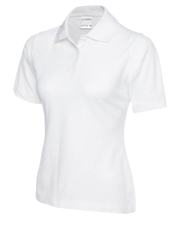 Ladies Active Cotton Poloshirt Thumbnail