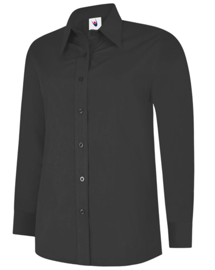 Ladies Poplin Full Sleeve Shirt Thumbnail