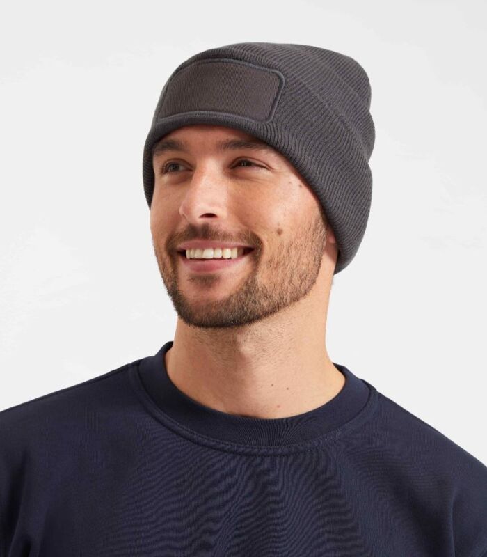 Rectangular Patch Beanie Thumbnail