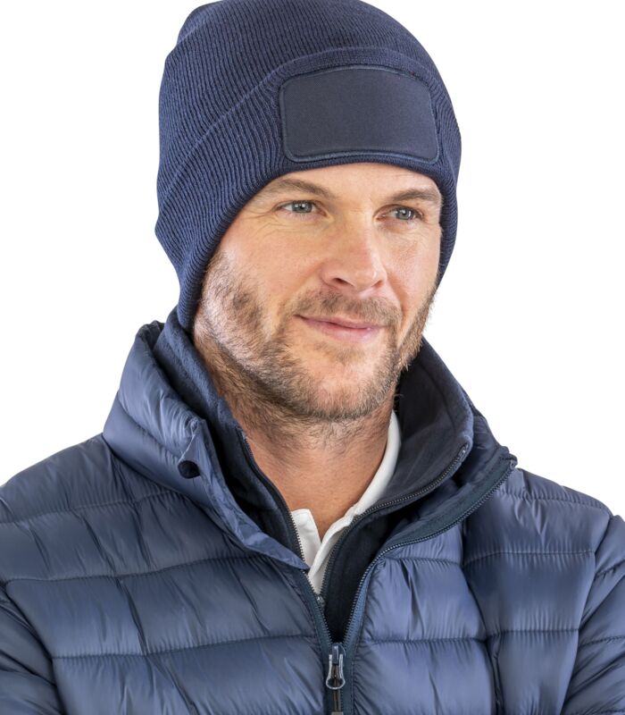 Recycled Double Knit Printers Beanie Thumbnail