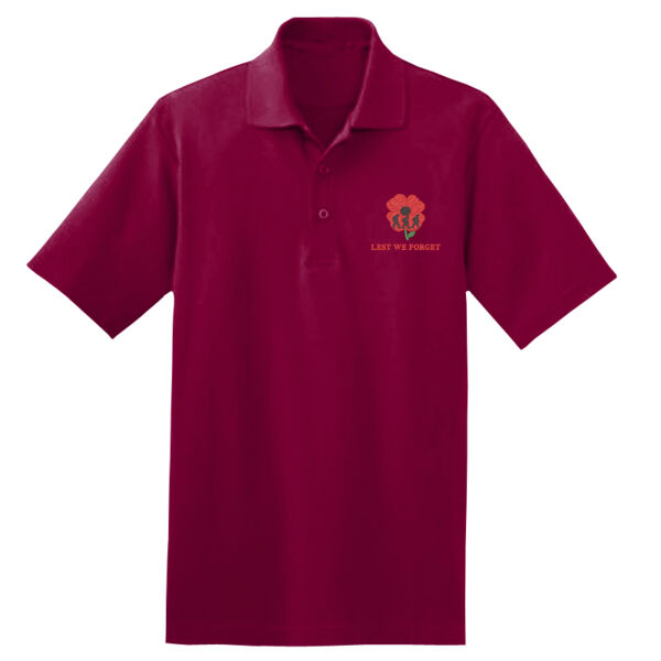 UCC Everyday Polo Burgundy Thumbnail